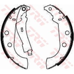 Brake Shoe Set TRW GS8272 OE Ref 4241 55