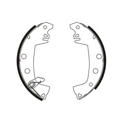 Jeu de mâchoires de frein TRW GS8316 pour PEUGEOT, RENAULT OE 423883 TRW