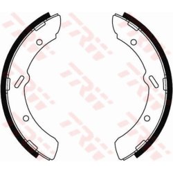 Jeu de mâchoires de frein TRW GS8459 pour DAIHATSU, MITSUBISHI DELTA, Canter