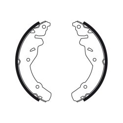 Jeu de mâchoires de frein TRW GS8465 pour CHRYSLER PT OE 5066036AA TRW