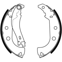 Jeu de mâchoires de frein TRW GS8484 pour FIAT OE 77362455 TRW