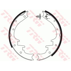 Brake Shoe Set TRW GS8495 OE Ref 5066147AA