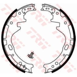 Jeu de mâchoires de frein TRW GS8513 pour NISSAN NAVARA, référence d'origine D06031G25