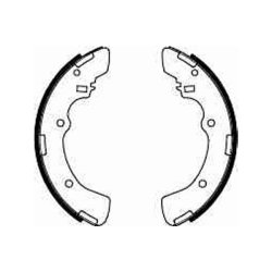 Jeu de mâchoires de frein TRW GS8516 pour MITSUBISHI L, L400 OE MB895258 TRW