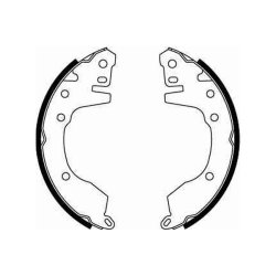 Jeu de mâchoires de frein TRW GS8517 pour MITSUBISHI SPACE OE MZ981193 TRW