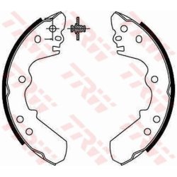 Brake Shoe Set TRW GS8551 OE Ref 8970491771