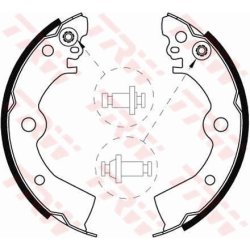 Brake Shoe Set TRW GS8556 OE Ref 44065-0Y90-