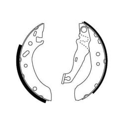 Brake Shoe Set TRW GS8611 OE Ref 1005960