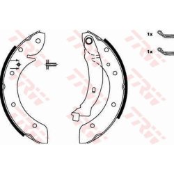 Brake Shoe Set TRW GS8620 OE Ref 60 25 370 305