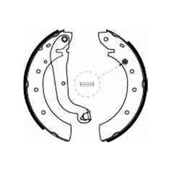 Jeu de mâchoires de frein TRW GS8624 pour FORD, NISSAN OE 1960416 TRW