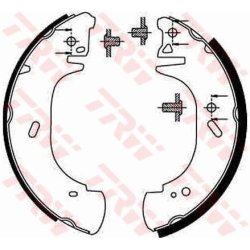 Brake Shoe Set TRW GS8630 OE Ref 94VB-2200-BB