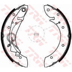 Brake Shoe Set TRW GS8635 OE Ref 4241J8