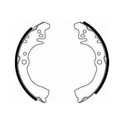 Jeu de mâchoires de frein TRW GS8648 pour DAIHATSU OE 04495-97204 TRW