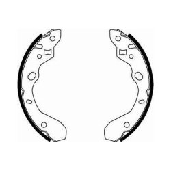 Jeu de mâchoires de frein TRW GS8661 pour FORD, MAZDA FESTIVA, LASER, 323 TRW