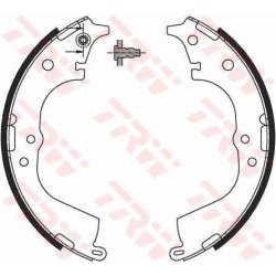 Brake Shoe Set TRW GS8693 OE Ref 04495-26190
