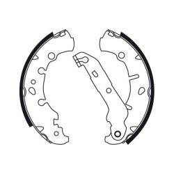 Jeu de mâchoires de frein TRW GS8742 pour FORD, MAZDA OE 2S61-2200-AA TRW