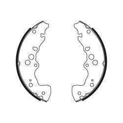 Jeu de mâchoires de frein TRW GS8773 pour SUZUKI GRAND OE 53200-52D00 TRW