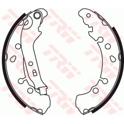 Brake Shoe Set TRW GS8778 OE Ref 04495-0D040