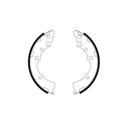 Brake Shoe Set TRW GS8812 OE Ref 58350-1YA00