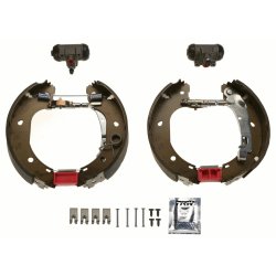Jeu de mâchoires de frein TRW GSK1151 pour CITROËN, FIAT, PEUGEOT