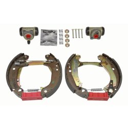 Jeu de mâchoires de frein TRW GSK1249 pour PEUGEOT 106 OE 42413K