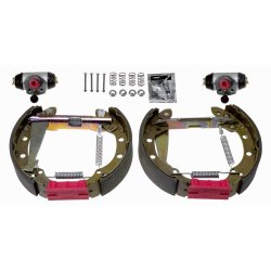 Jeu de mâchoires de frein TRW GSK1461 pour SKODA FAVORIT, FELICIA