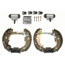 Jeu de mâchoires de frein TRW GSK1556 pour Mercedes Classe A