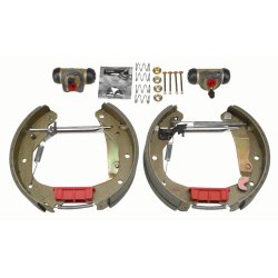 Jeu de mâchoires de frein TRW GSK1608 pour VAUXHALL ASCONA, KADETT, ASTRA