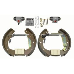 Jeu de mâchoires de frein TRW GSK1611 pour VAUXHALL OE OPELKFS030