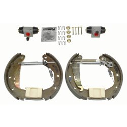 Jeu de mâchoires de frein TRW GSK1621 pour VAUXHALL KADETT, ASTRA