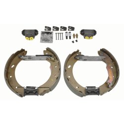 Jeu de mâchoires de frein TRW GSK1660 pour FORD ESCORT