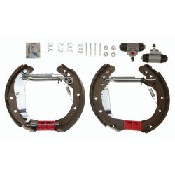 Jeu de mâchoires de frein TRW GSK1687 pour CHEVROLET, VAUXHALL