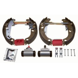 Jeu de mâchoires de frein TRW GSK1691 pour FORD FIESTA