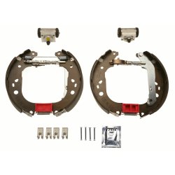 Jeu de mâchoires de frein TRW GSK1698 pour FORD FOCUS