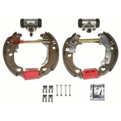 Jeu de mâchoires de frein TRW GSK1735 pour FIAT BRAVA, BRAVO