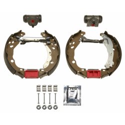 Jeu de mâchoires de frein TRW GSK1749 pour LANCIA YPSILON