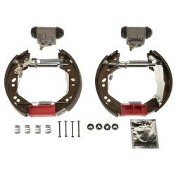 Jeu de mâchoires de frein TRW GSK2610 pour HYUNDAI ACCENT