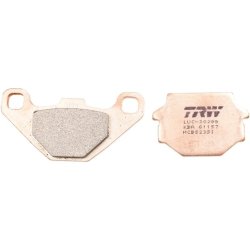 Plaquettes de frein TRW MCB523SI pour KAWASAKI, SUZUKI KMX, TU