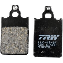 Plaquettes de frein TRW MCB578 pour APRILIA, YAMAHA