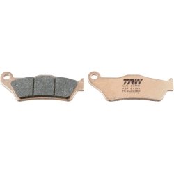 Plaquettes de frein TRW MCB648SRM pour GILERA, SUZUKI, YAMAHA