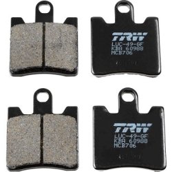 Jeu de plaquettes de frein TRW MCB706