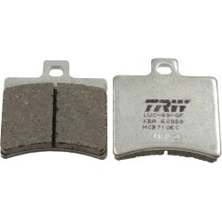 Jeu de plaquettes de frein TRW MCB710EC