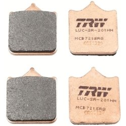 Jeu de plaquettes de frein TRW MCB721SRQ