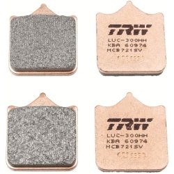 Plaquettes de frein TRW MCB721SV pour APRILIA, SWM RSV, SUPER