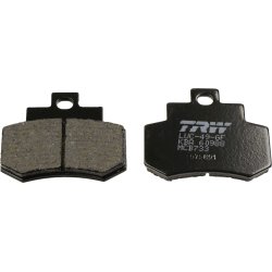 Jeu de plaquettes de frein TRW MCB733