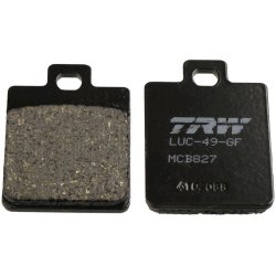 Plaquettes de frein TRW MCB827 pour PIAGGIO MP3