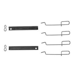 Disc Brake Pad Accessory Kit TRW PFK210 OE Ref 77 01 151 000