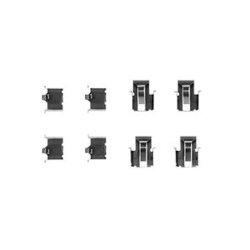 Kit d'accessoires pour plaquettes de frein à disque TRW PFK236 pour LANCIA, MITSUBISHI