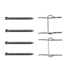 Disc Brake Pad Accessory Kit TRW PFK238 OE Ref 95619603