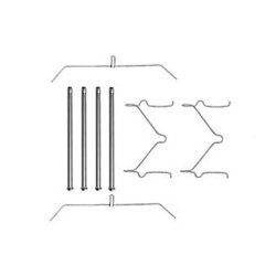 Disc Brake Pad Accessory Kit TRW PFK290 OE Ref 441129000